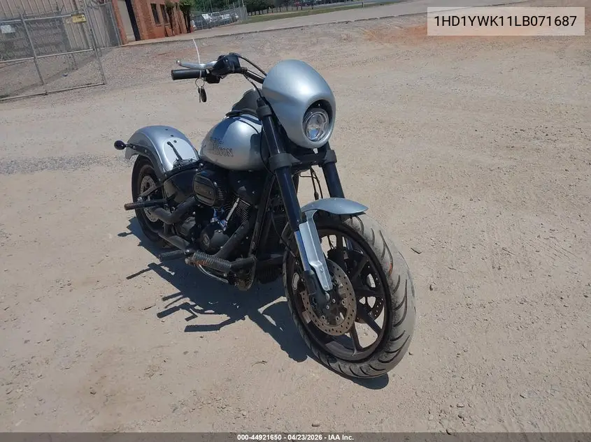 2020 Harley-Davidson Fxlrs VIN: 1HD1YWK11LB071687 Lot: 44921650