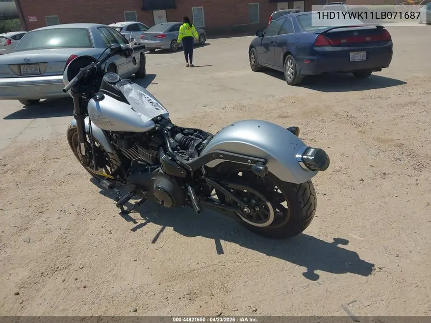 2020 Harley-Davidson Fxlrs VIN: 1HD1YWK11LB071687 Lot: 44921650