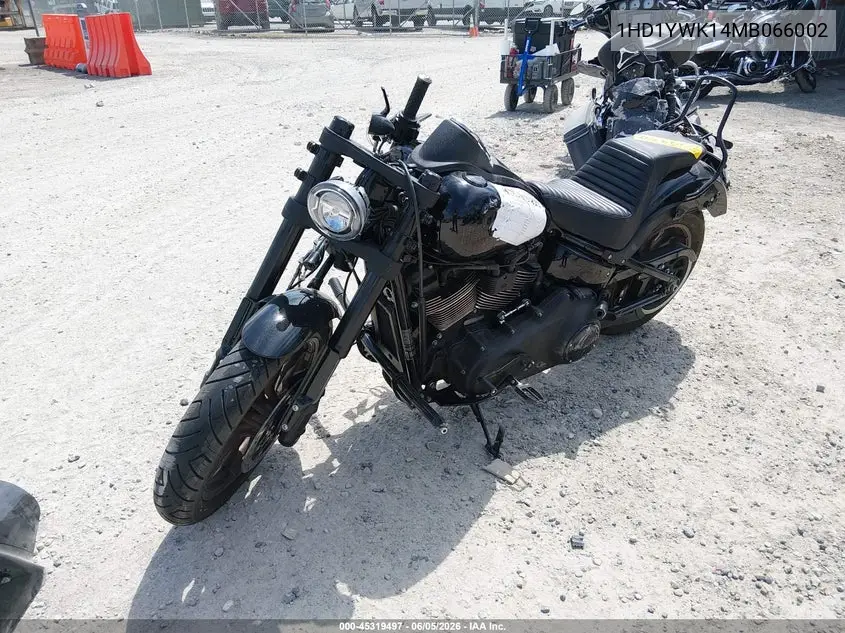 2021 Harley-Davidson Fxlrs VIN: 1HD1YWK14MB066002 Lot: 45319497