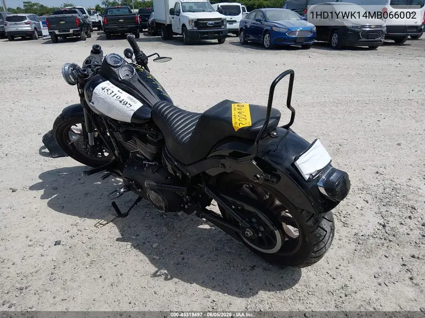 2021 Harley-Davidson Fxlrs VIN: 1HD1YWK14MB066002 Lot: 45319497