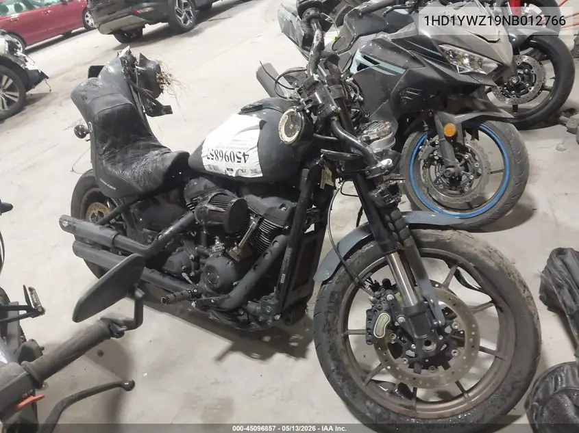 2022 Harley-Davidson Fxlrs VIN: 1HD1YWZ19NB012766 Lot: 45096857