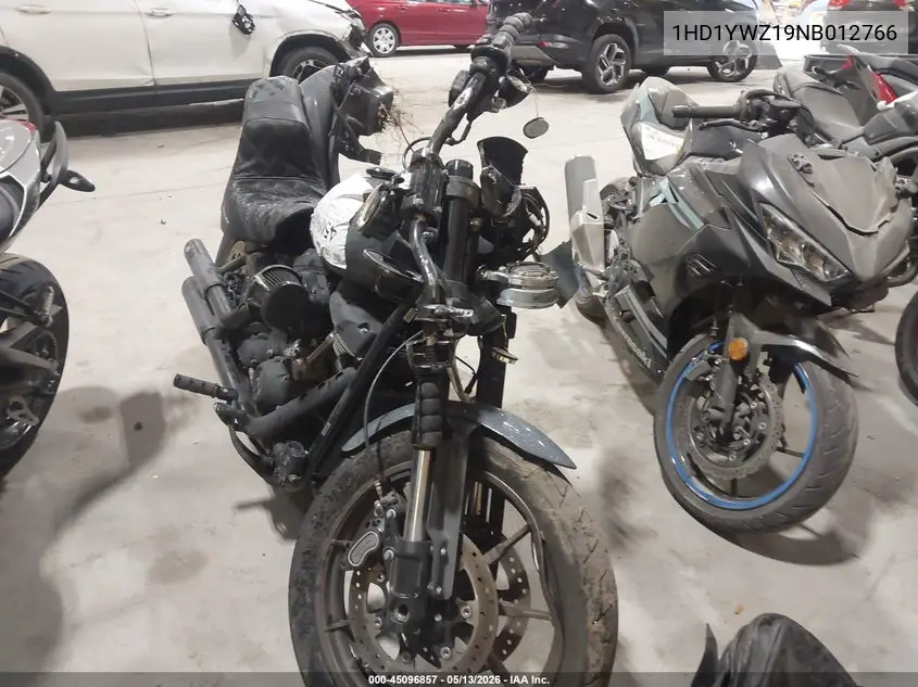 2022 Harley-Davidson Fxlrs VIN: 1HD1YWZ19NB012766 Lot: 45096857