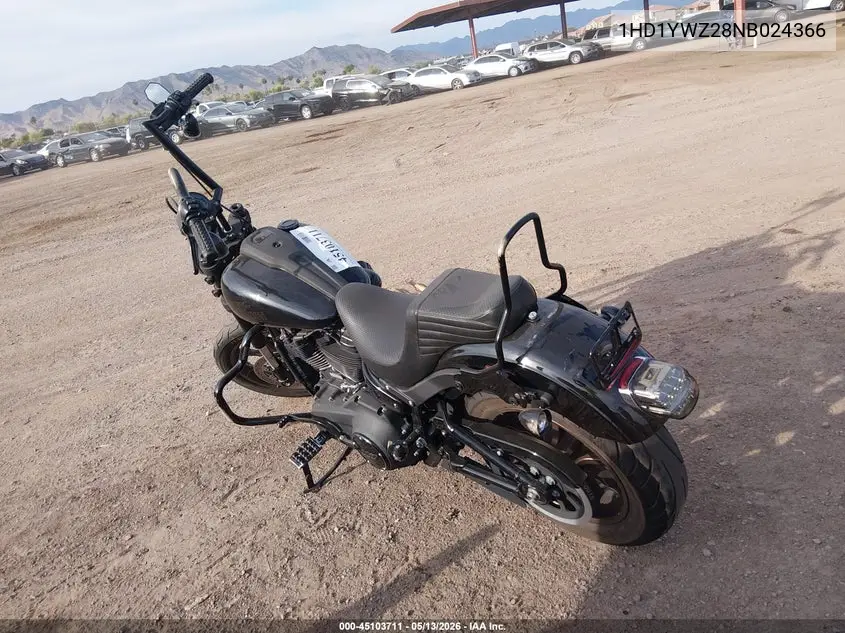 2022 Harley-Davidson Fxlrs VIN: 1HD1YWZ28NB024366 Lot: 45103711