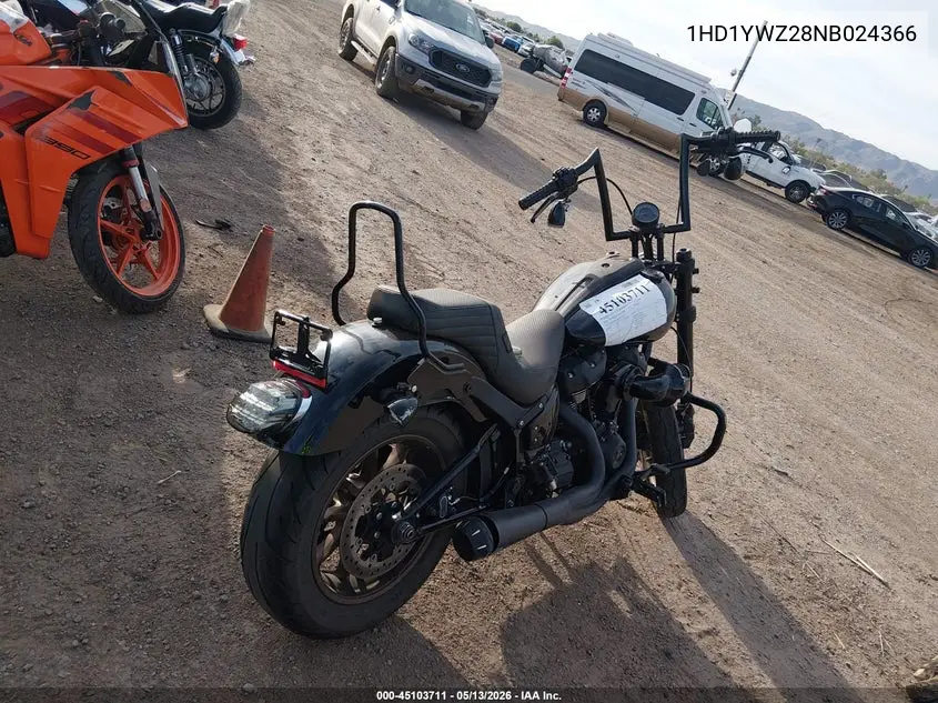 2022 Harley-Davidson Fxlrs VIN: 1HD1YWZ28NB024366 Lot: 45103711
