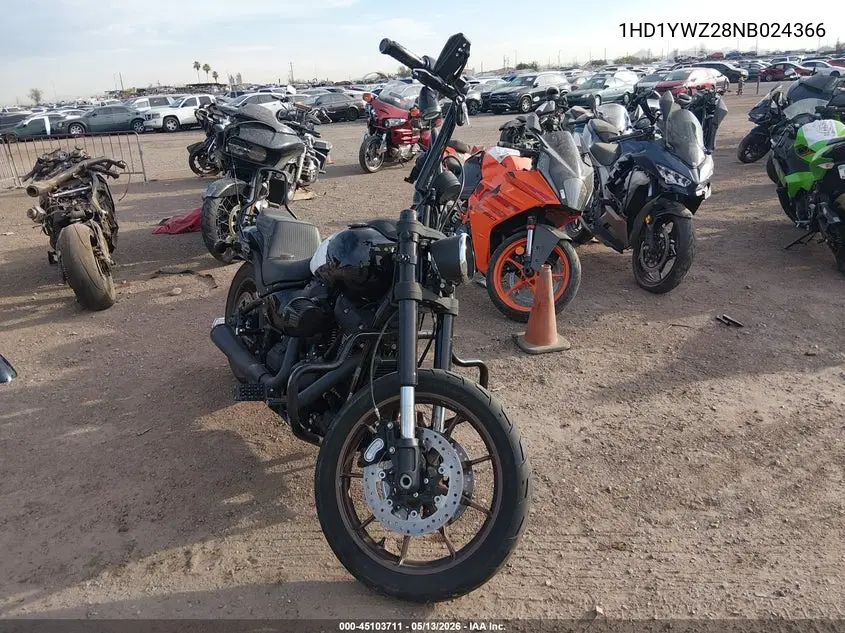 2022 Harley-Davidson Fxlrs VIN: 1HD1YWZ28NB024366 Lot: 45103711