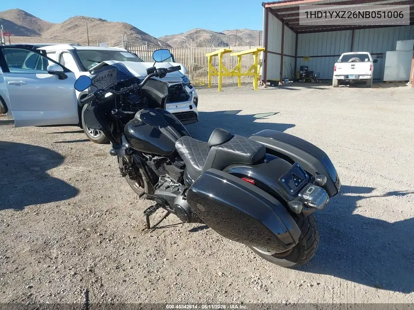 2022 Harley-Davidson Fxlrst VIN: 1HD1YXZ26NB051006 Lot: 45342614