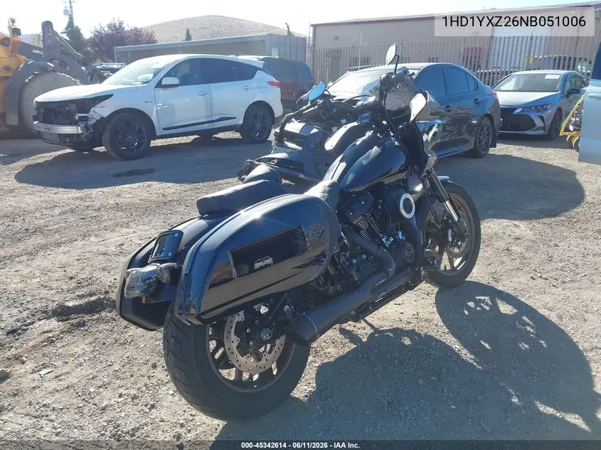 2022 Harley-Davidson Fxlrst VIN: 1HD1YXZ26NB051006 Lot: 45342614