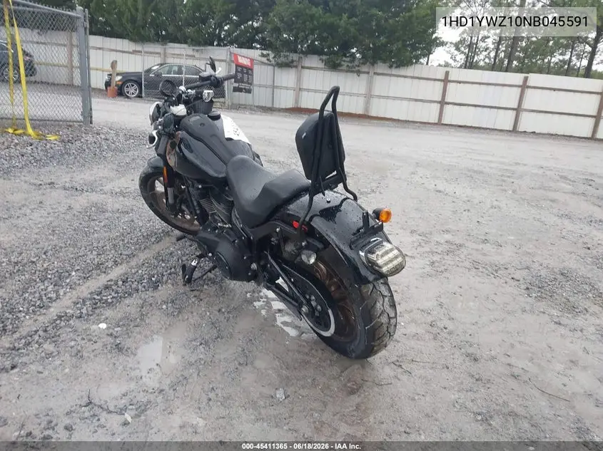 2022 Harley-Davidson Fxlrs VIN: 1HD1YWZ10NB045591 Lot: 45411365