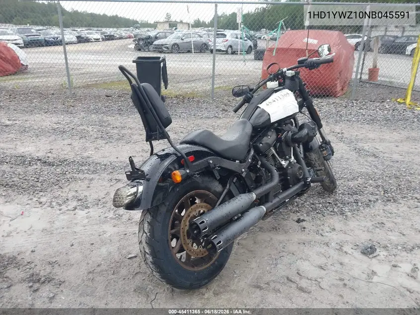 2022 Harley-Davidson Fxlrs VIN: 1HD1YWZ10NB045591 Lot: 45411365