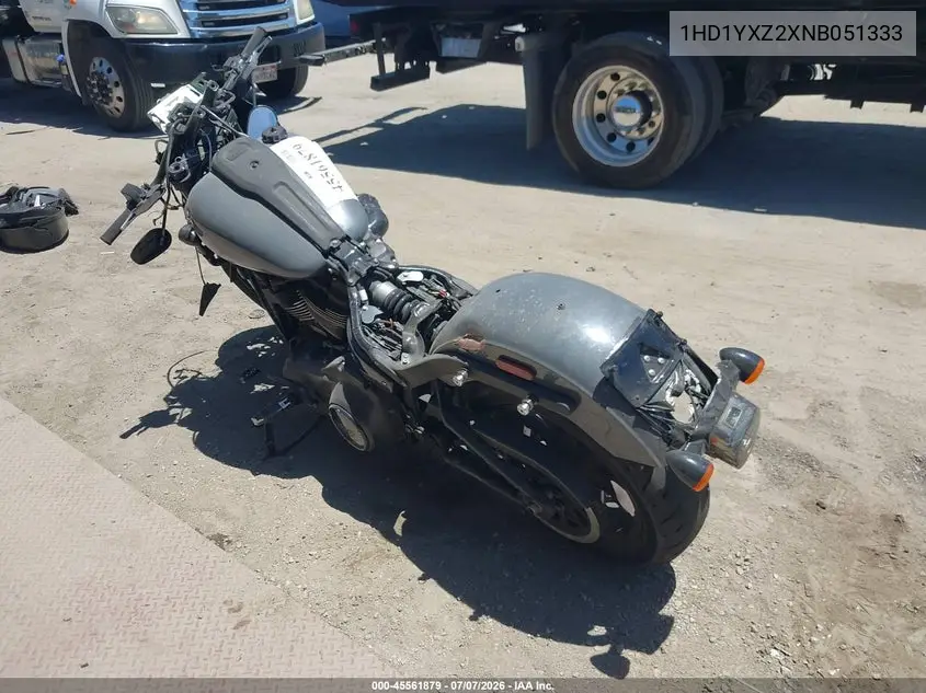 2022 Harley-Davidson Fxlrst VIN: 1HD1YXZ2XNB051333 Lot: 45561879