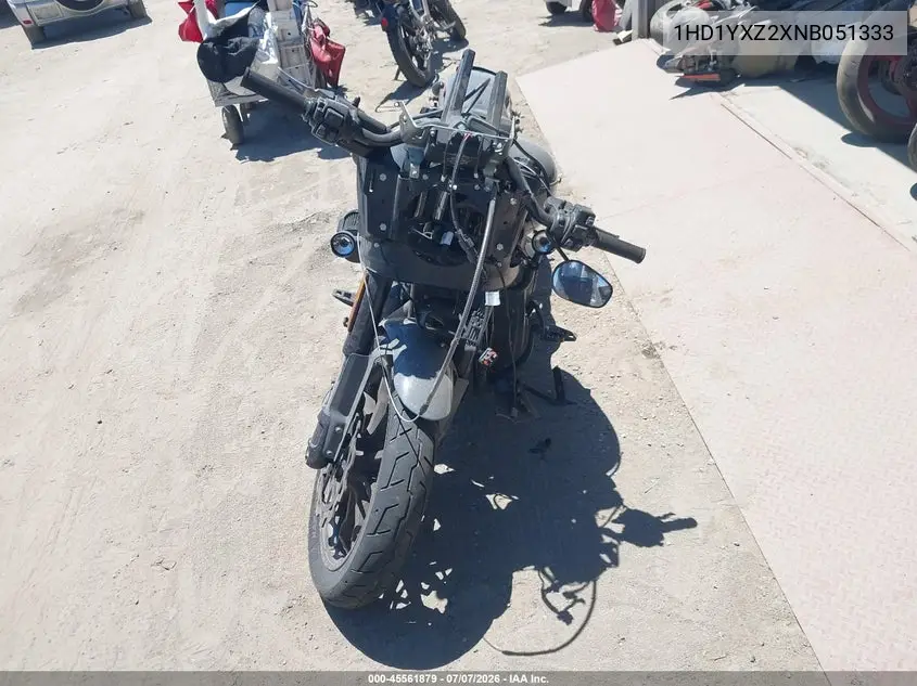 2022 Harley-Davidson Fxlrst VIN: 1HD1YXZ2XNB051333 Lot: 45561879