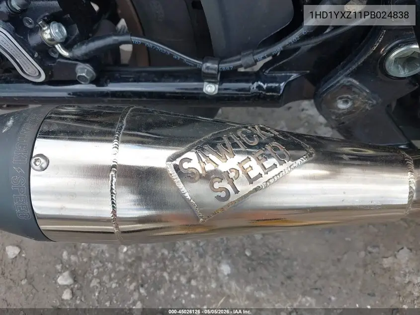 2023 Harley-Davidson Fxlrst VIN: 1HD1YXZ11PB024838 Lot: 45026126