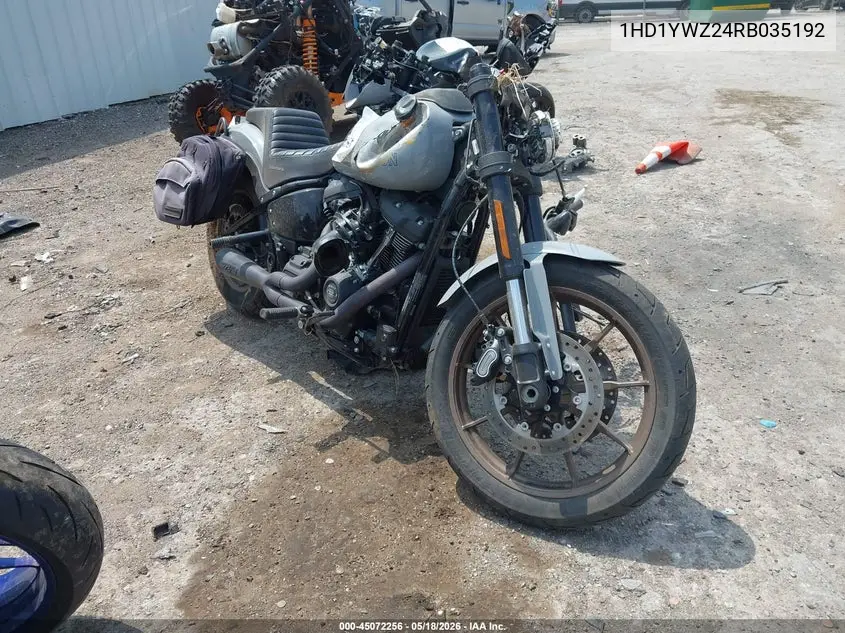 2024 Harley-Davidson Fxlrs VIN: 1HD1YWZ24RB035192 Lot: 45072256