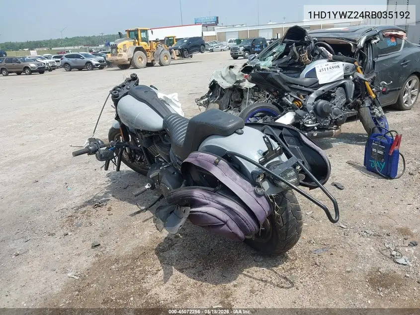 2024 Harley-Davidson Fxlrs VIN: 1HD1YWZ24RB035192 Lot: 45072256