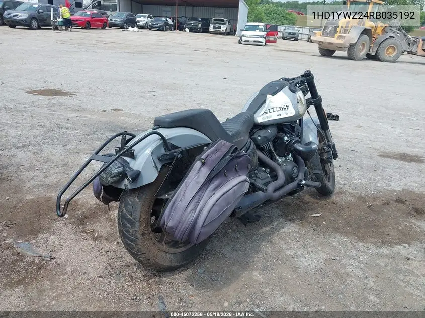 2024 Harley-Davidson Fxlrs VIN: 1HD1YWZ24RB035192 Lot: 45072256