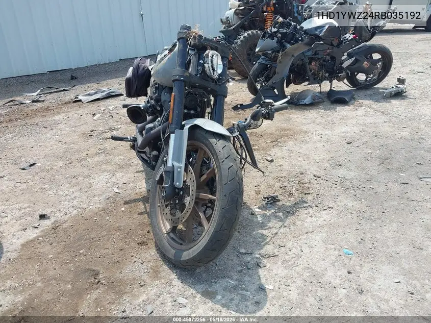 2024 Harley-Davidson Fxlrs VIN: 1HD1YWZ24RB035192 Lot: 45072256