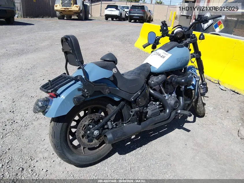 2024 Harley-Davidson Fxlrs VIN: 1HD1YWZ1XRB025029 Lot: 45221648