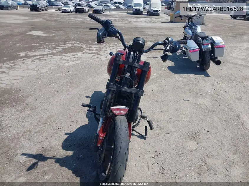 2024 Harley-Davidson Fxlrs VIN: 1HD1YWZ24RB016528 Lot: 45408984