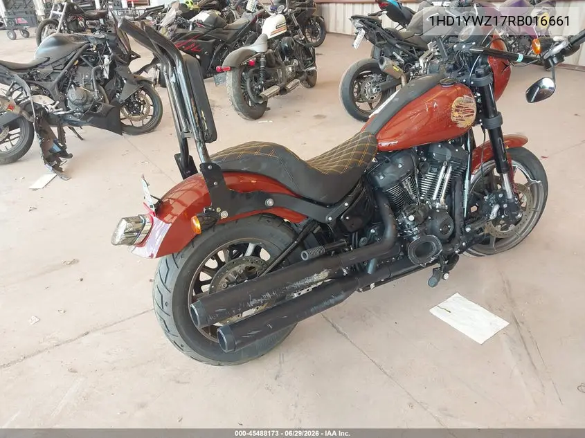 2024 Harley-Davidson Fxlrs VIN: 1HD1YWZ17RB016661 Lot: 45488173