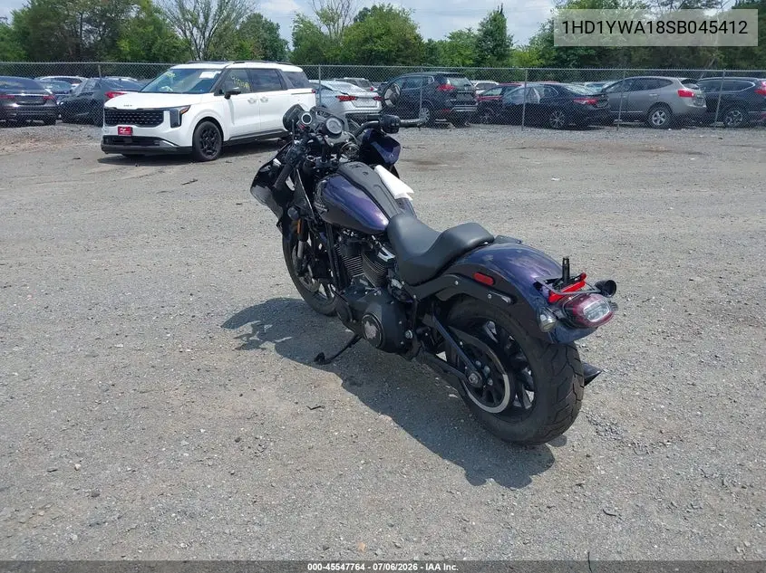 2025 Harley-Davidson Fxlrs VIN: 1HD1YWA18SB045412 Lot: 45547764
