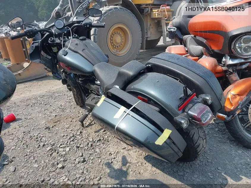 2025 Harley-Davidson Fxlrst VIN: 1HD1YXA15SB040125 Lot: 45621975