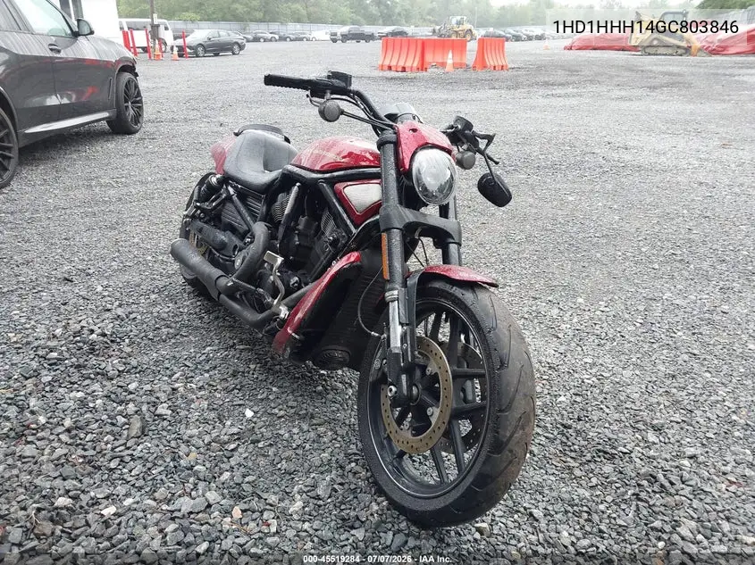 2016 Harley-Davidson Vrscdx Night Rod Special VIN: 1HD1HHH14GC803846 Lot: 45519284