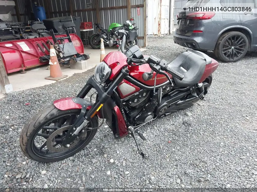 2016 Harley-Davidson Vrscdx Night Rod Special VIN: 1HD1HHH14GC803846 Lot: 45519284