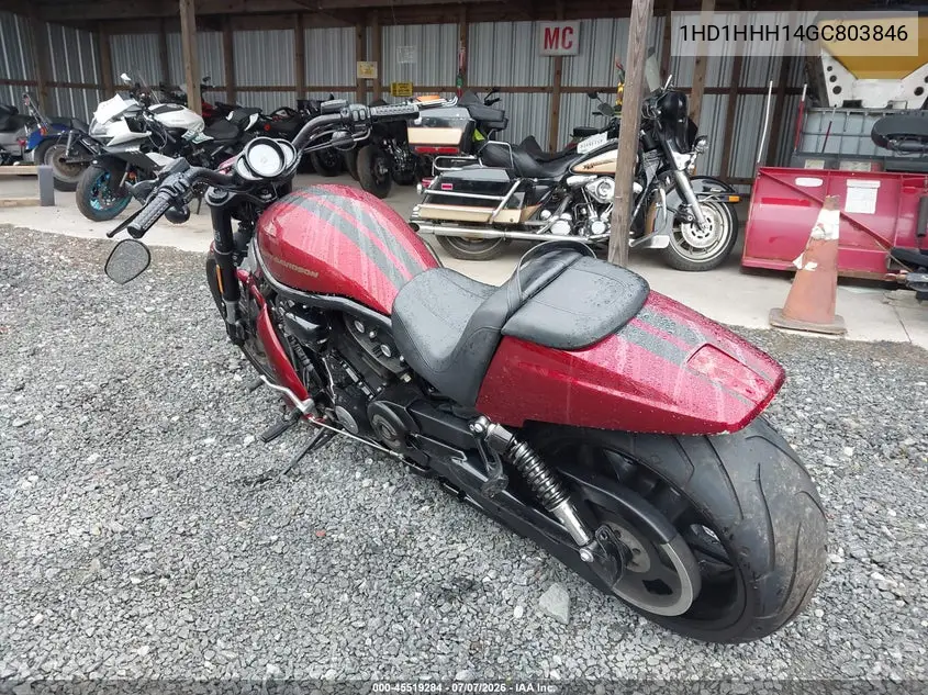 2016 Harley-Davidson Vrscdx Night Rod Special VIN: 1HD1HHH14GC803846 Lot: 45519284