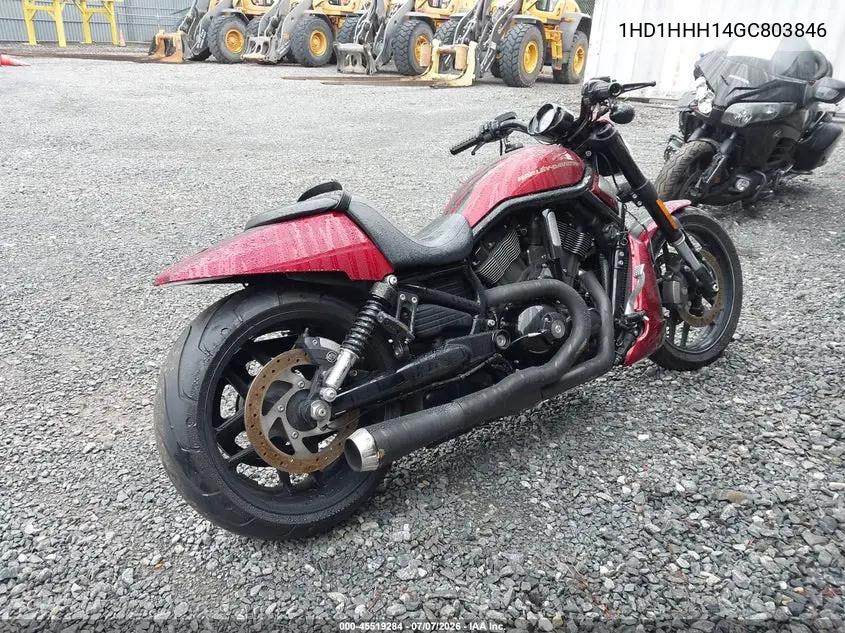 2016 Harley-Davidson Vrscdx Night Rod Special VIN: 1HD1HHH14GC803846 Lot: 45519284