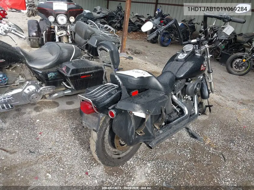 2001 Harley-Davidson Fxstbi VIN: 1HD1JAB101Y069284 Lot: 45314073