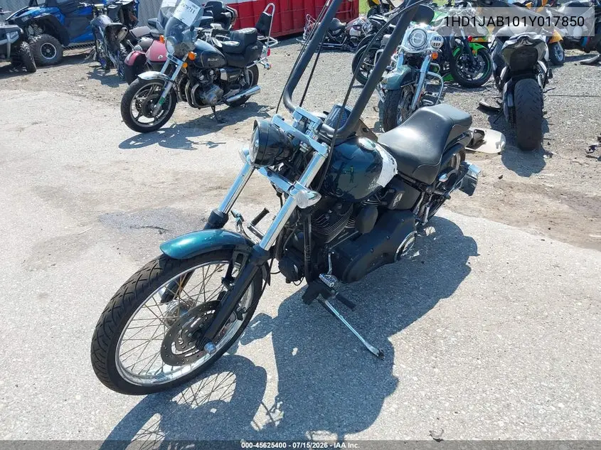 2001 Harley-Davidson Fxstbi VIN: 1HD1JAB101Y017850 Lot: 45625400