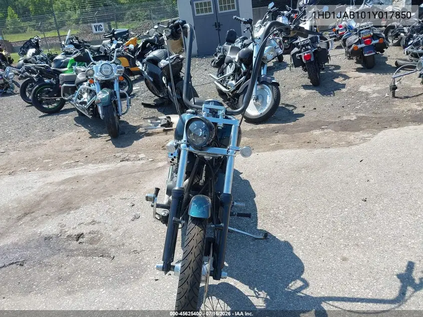 2001 Harley-Davidson Fxstbi VIN: 1HD1JAB101Y017850 Lot: 45625400