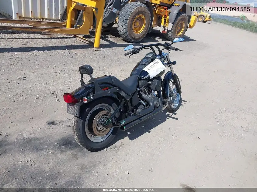 2003 Harley-Davidson Fxstbi VIN: 1HD1JAB133Y094585 Lot: 45457799