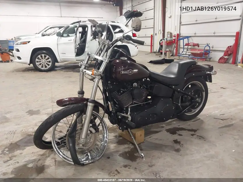 2006 Harley-Davidson Fxstbi VIN: 1HD1JAB126Y019574 Lot: 45433187