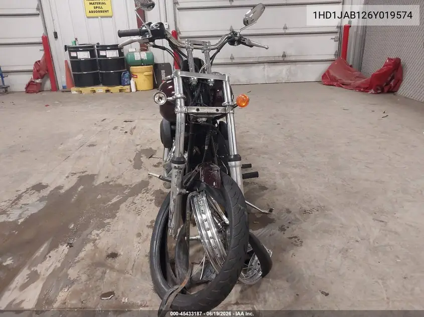 2006 Harley-Davidson Fxstbi VIN: 1HD1JAB126Y019574 Lot: 45433187