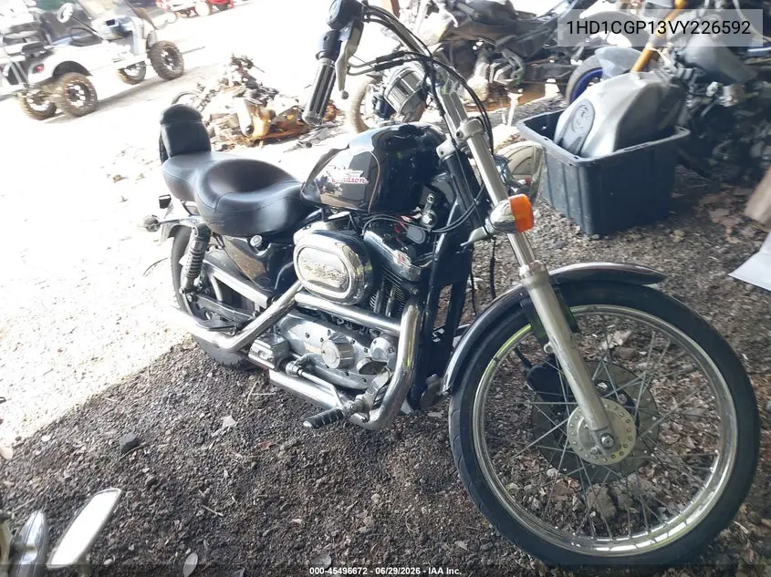 1997 Harley-Davidson Xl1200 C VIN: 1HD1CGP13VY226592 Lot: 45496672