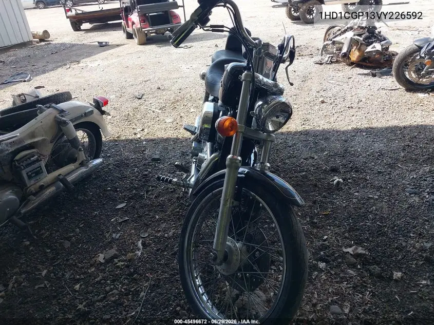 1997 Harley-Davidson Xl1200 C VIN: 1HD1CGP13VY226592 Lot: 45496672