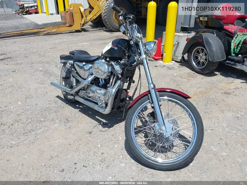 1999 Harley-Davidson Xl1200 C VIN: 1HD1CGP10XK119280 Lot: 45310803