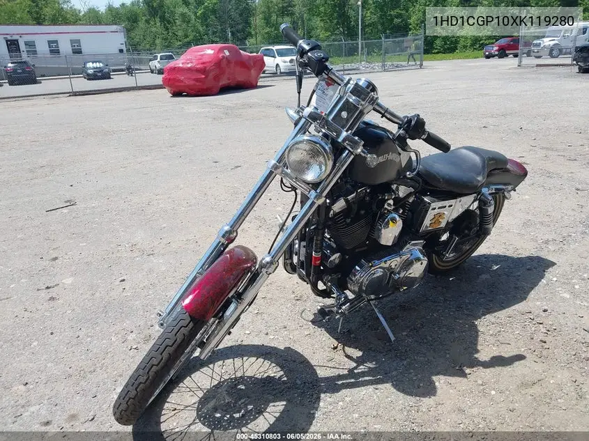 1999 Harley-Davidson Xl1200 C VIN: 1HD1CGP10XK119280 Lot: 45310803