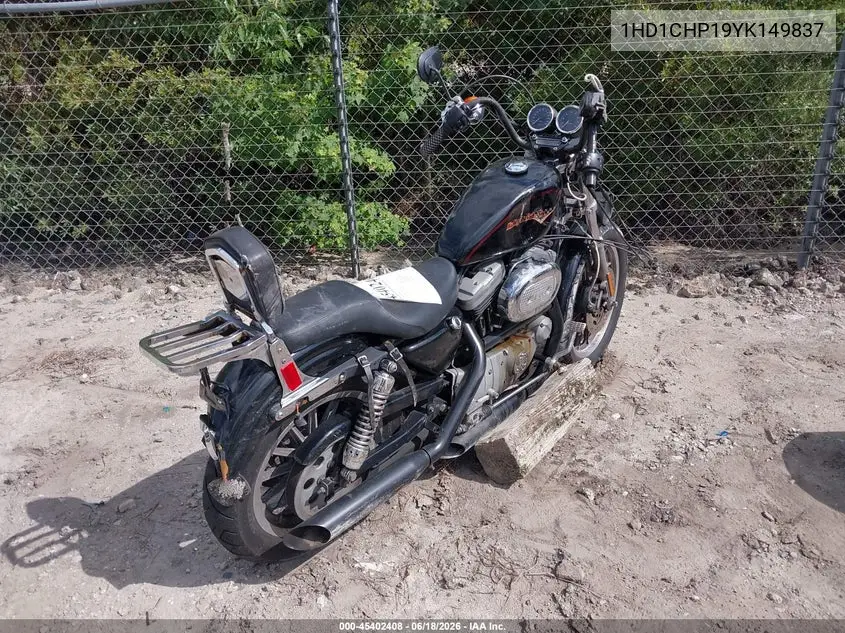 2000 Harley-Davidson Xl1200 S VIN: 1HD1CHP19YK149837 Lot: 45402408