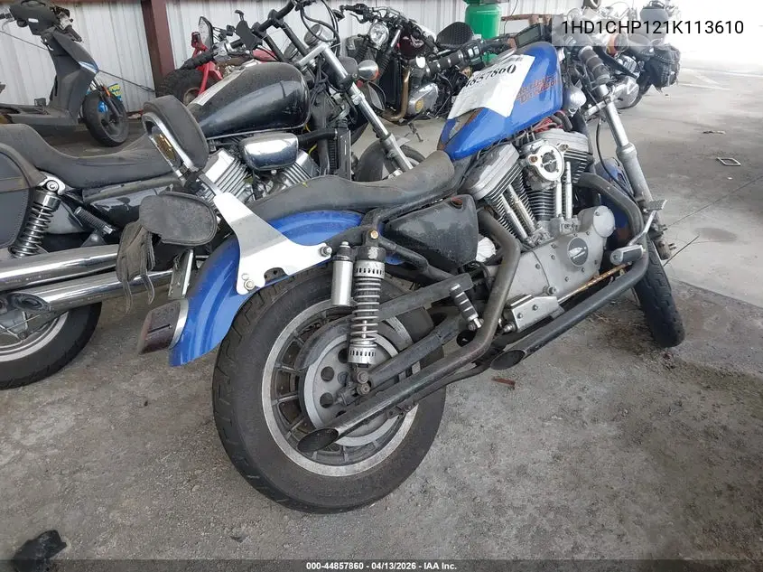 2001 Harley-Davidson Xl1200 S VIN: 1HD1CHP121K113610 Lot: 44857860