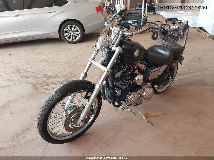 2001 Harley-Davidson Xl1200 C VIN: 1HD1CGP191K118250 Lot: 45436554