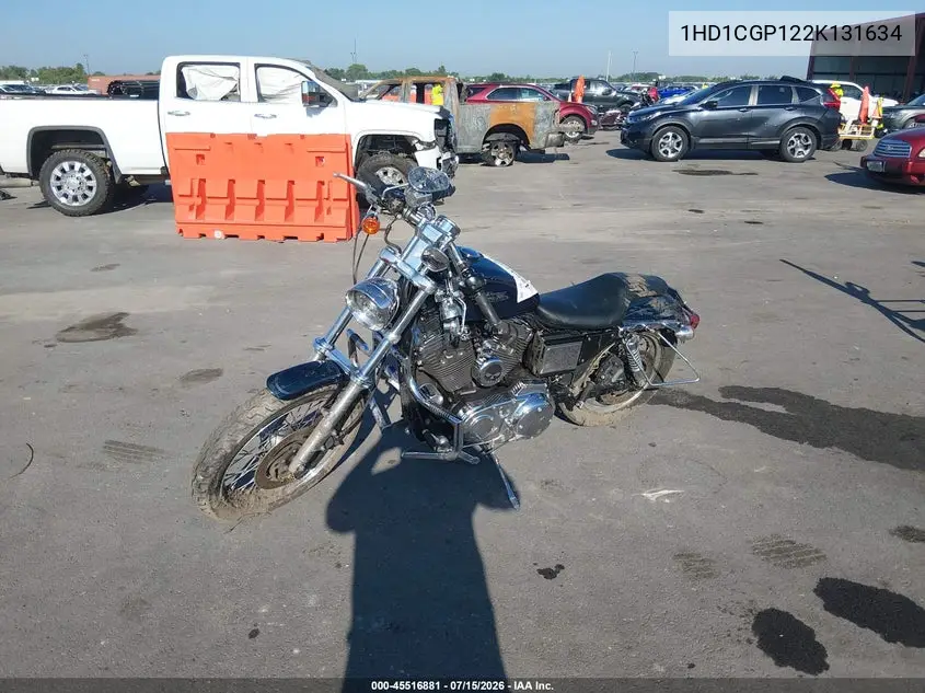 2002 Harley-Davidson Xl1200 C VIN: 1HD1CGP122K131634 Lot: 45516881