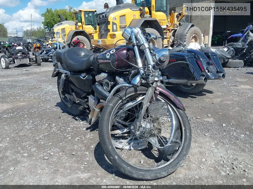 2005 Harley-Davidson Xl1200 C VIN: 1HD1CGP155K435495 Lot: 45350687