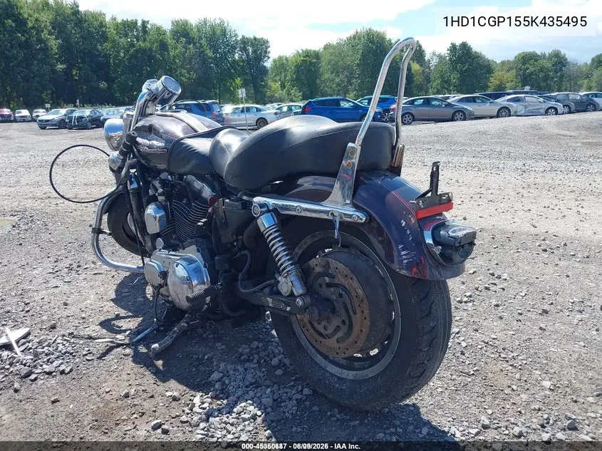 2005 Harley-Davidson Xl1200 C VIN: 1HD1CGP155K435495 Lot: 45350687