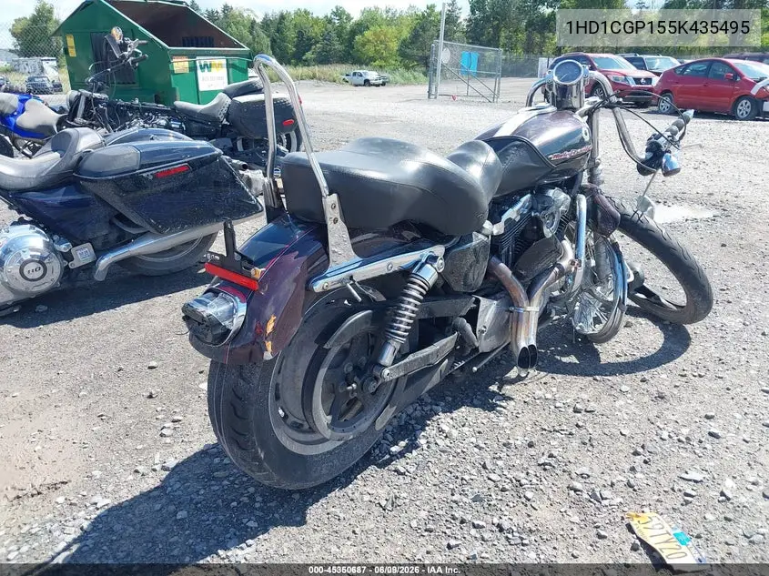 2005 Harley-Davidson Xl1200 C VIN: 1HD1CGP155K435495 Lot: 45350687