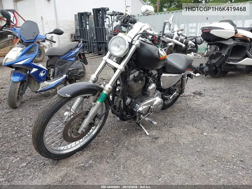 2006 Harley-Davidson Xl1200 C VIN: 1HD1CGP1H6K419468 Lot: 45405451