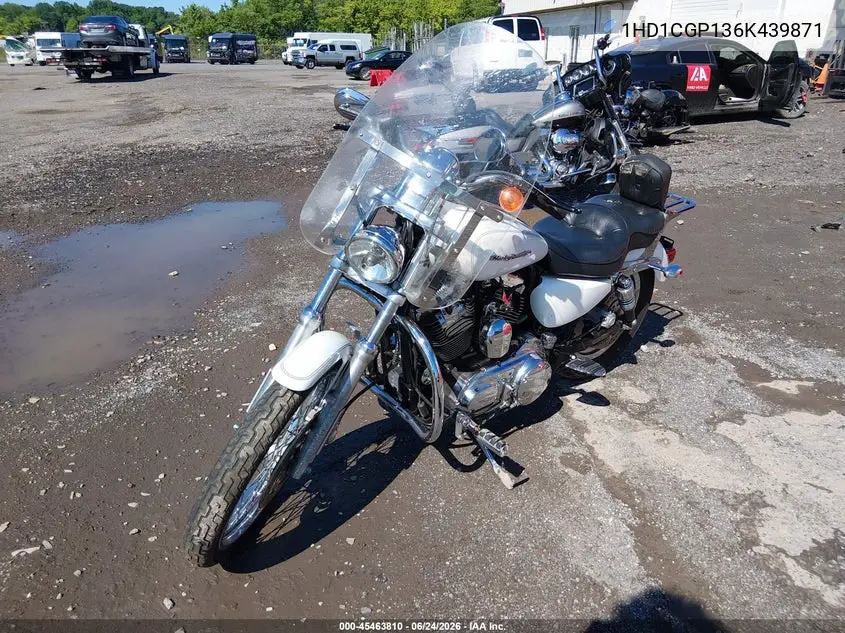 2006 Harley-Davidson Xl1200 C VIN: 1HD1CGP136K439871 Lot: 45463810