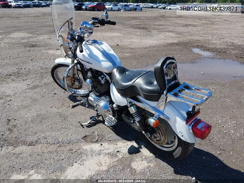 2006 Harley-Davidson Xl1200 C VIN: 1HD1CGP136K439871 Lot: 45463810
