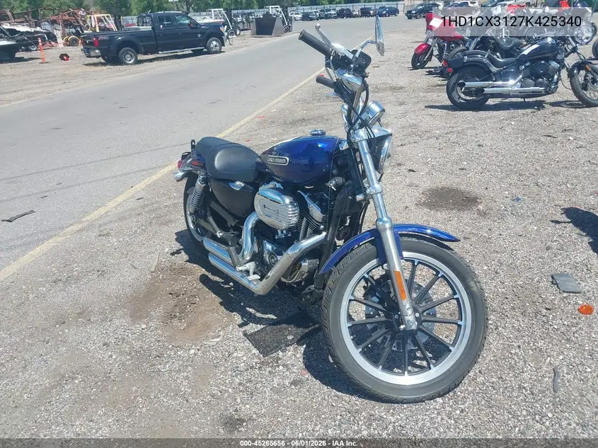 2007 Harley-Davidson Xl1200 L VIN: 1HD1CX3127K425340 Lot: 45265656